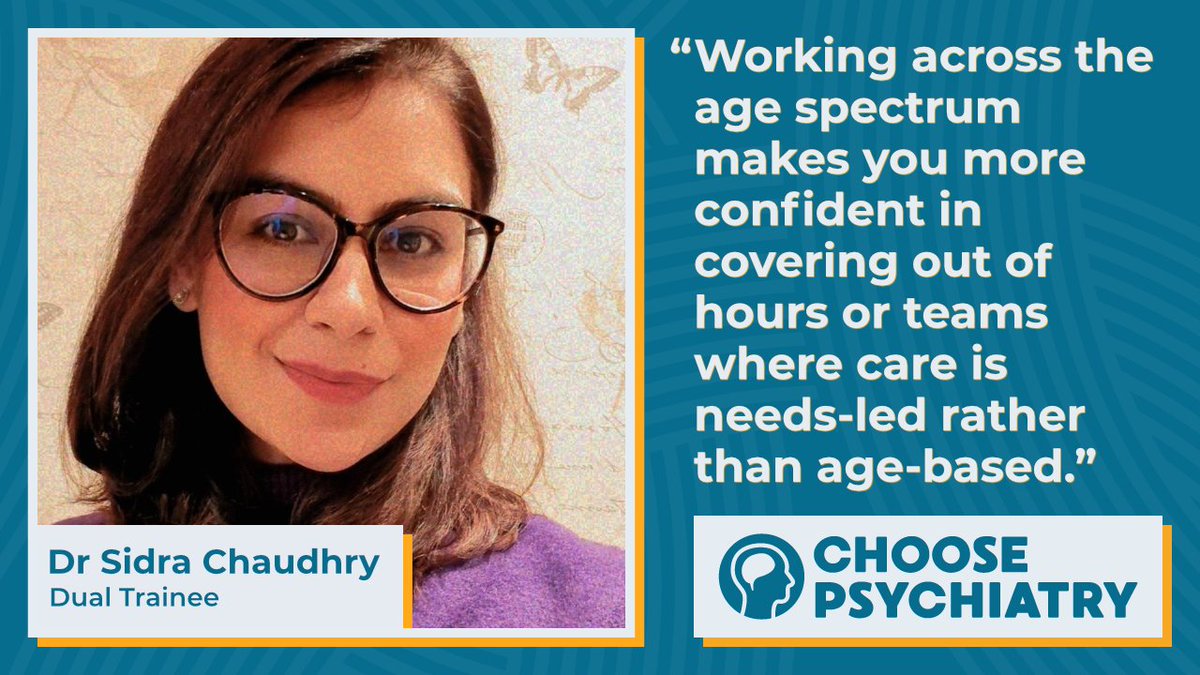 What are the advantages of doing Dual Training and taking two specialties instead of one? Read Dr Sidra Chaudhry’s great blog post in which she provides her own perspective and interviews other Dual Trainees. #ChoosePsychiatry rcpsych.ac.uk/news-and-featu…