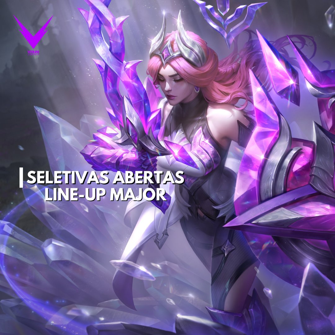 Você que é ADCARRY Diamante+, pode fazer parte da nossa line up MAJOR e disputar os próximos campeonatos com a gente!

Tem interesse?
Preencha esse forms: forms.gle/utWHiZ25Dm4NHo…