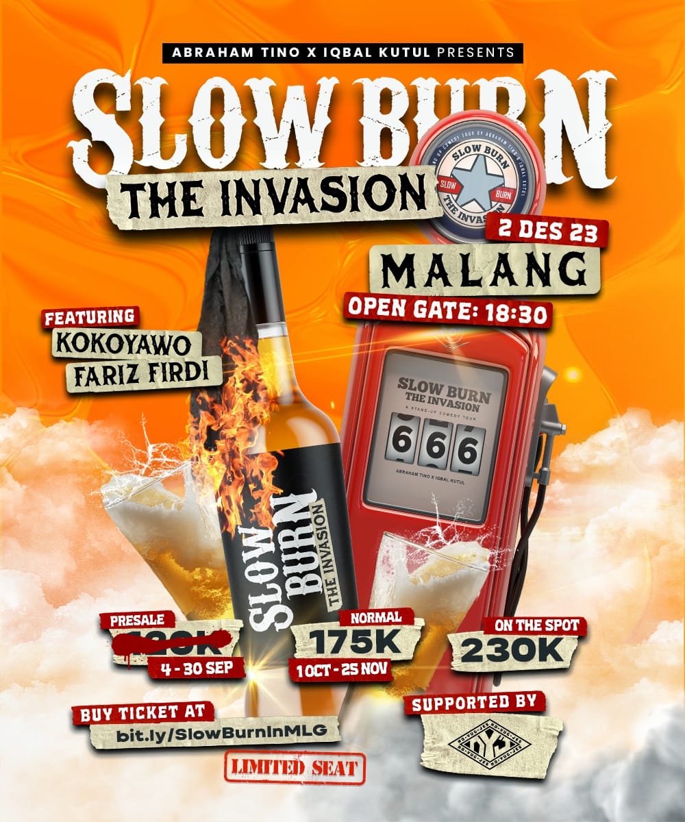 KokoTampan3's tweet photo. Tinggal ini, dan sudah ada rasa nervous tipis-tipis. Tahun ini jadi punya pengalaman opener terbanyak. Benar-benar happy dan merasa terhormat sekale. #Slowburninvasion https://t.co/sySIJgfAq2