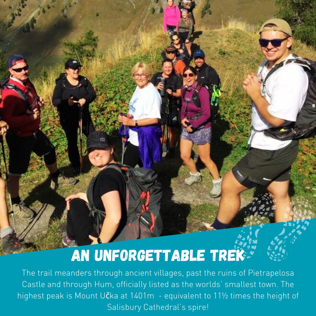 SalisburySHC's tweet image. Would you love to join our next trekking adventure? 🚶🏻‍♂️🚶🏻‍♀️
Join a small group of trekkers on 21st - 25th September 2024, following the Istria Mountain Trail across the peninsula. Trekking around the wooded hills around Buzet into Učka National Park. 

#trekkingadventure #croatia