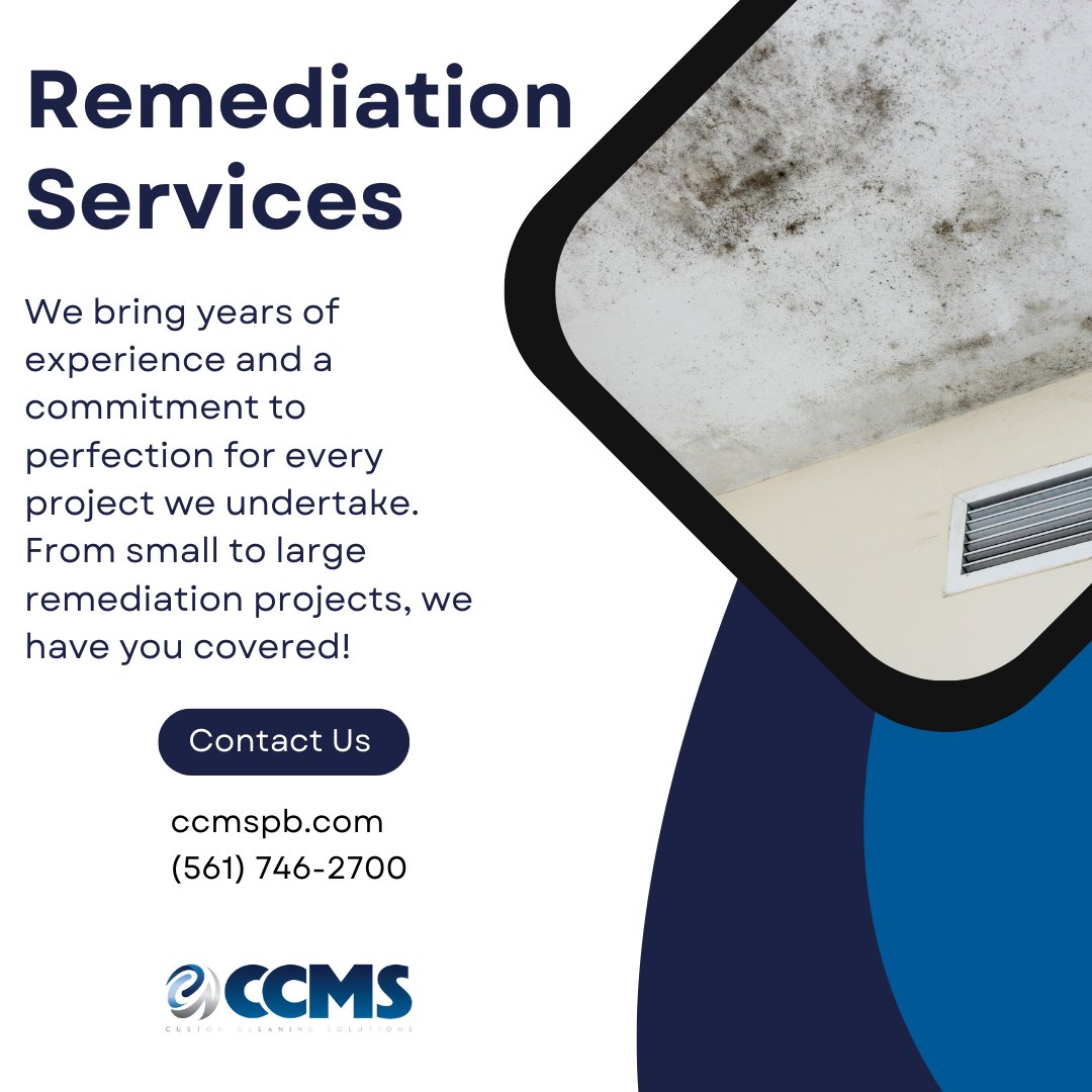 ccmspb's tweet image. ✨🌐 When it comes to remediation, experience matters. Trust us—we bring years of expertise to ensure top-notch services.

 🌐 ccmspb.com
 ☎️ (561) 746-2700

#CCMS #RemediationExperts #YearsOfExperience #RemediationServices #Technicians