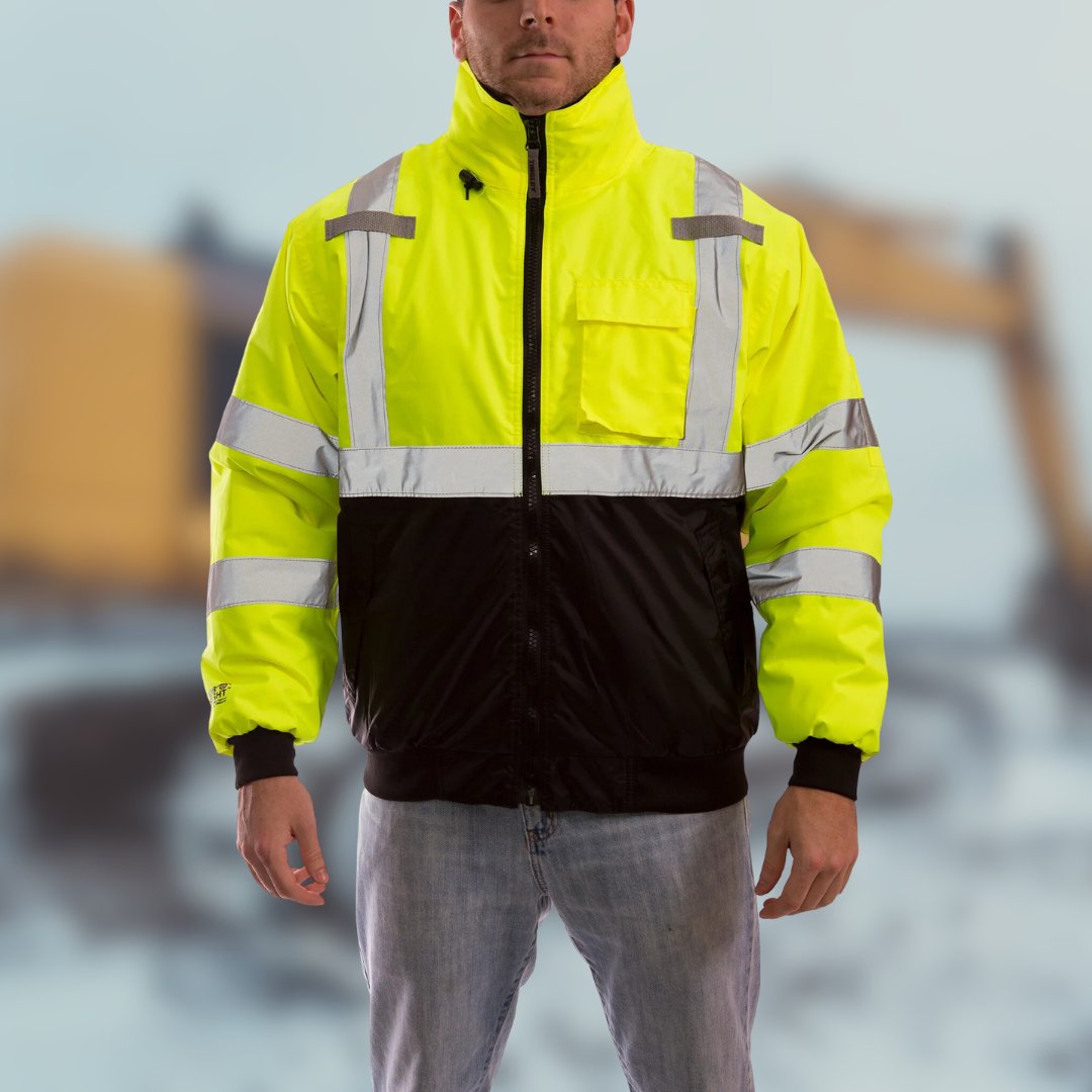 Rain or snow, stay dry and warm with our hi-vis jackets. Shop now - ow.ly/YiUW50Q2fK4