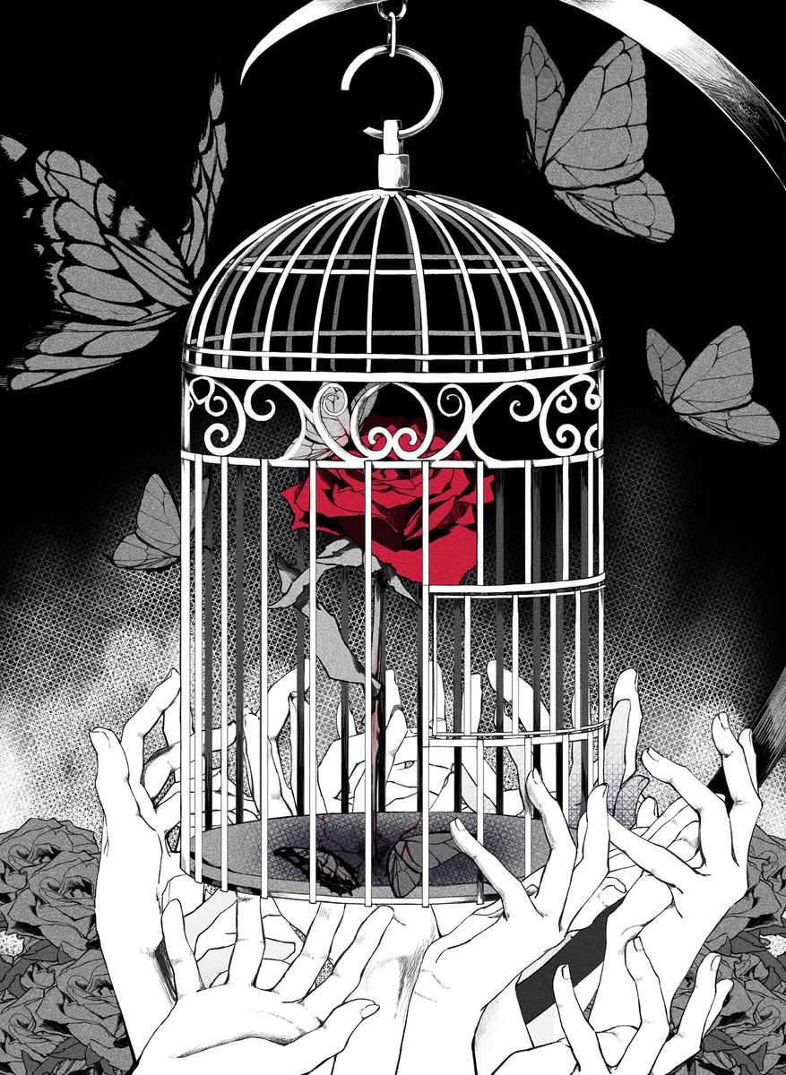ewkkyorhr's tweet photo. Adoさんがプロデュースするアイドルの募集用イメージイラストを担当しました🥀🦋 https://t.co/EUtP86Rdd4
