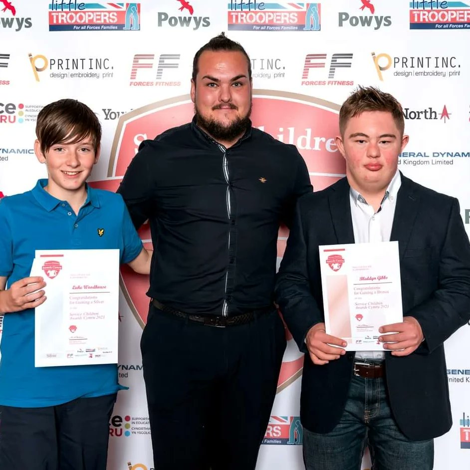 AwardsVeterans's tweet photo. Please welcome our amazing contribution to Sport over 11 award winners at the #ServiceChildrenAwards Cymru–Sponsored by @ForcesFitness

Gold     🏆– Mollie Bastock
Silver    🥈– Luke Woodhouse
Bronze 🥉– Bleddyn Gibbs

Keep up the amazing things you are doing!   #militarykids https://t.co/m7QE1E950l