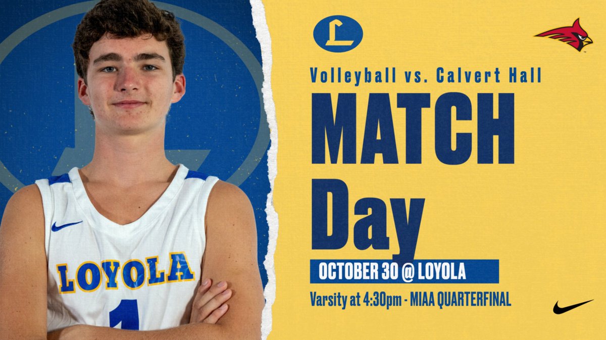 VolleyballDons's tweet photo. The Volleyball Dons take on the Cardinals today in the opening round of the MIAA Playoffs! #RollDonsRoll #MenForOthers #AMDG https://t.co/jNGQmy5J6U