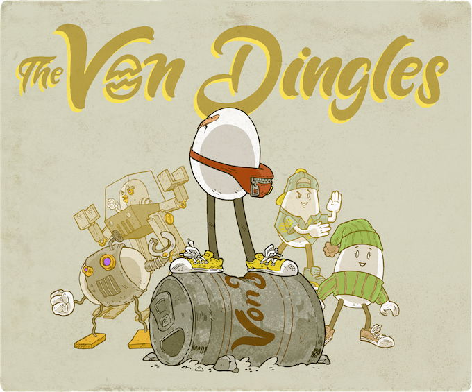 #JustLaunched on #KickstarterReads: The Von Dingles Graphic Novel is the story of an egg with a dream from the team behind ROBOT CHICKEN and CROSSING SWORDS. kickstarter.com/projects/stoop… cc: @SethGreen