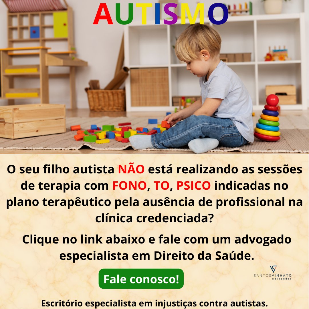 Você sabia que os planos de saúde NÃO PODEM negar tratamento para a criança com ESPECTRO AUTISTA (TEA)?É isso mesmo! Seu plano de saúde tem a obrigação de fornecer o tratamento completo necessário que o seu filho precisa. #autismoinfantil #reajusteabusivo #sindromededown #t21