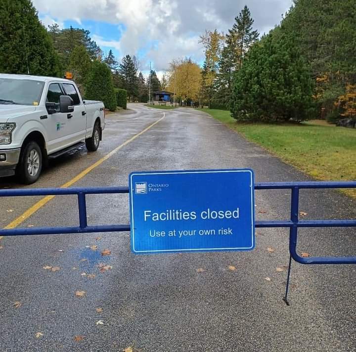 The park is now closed for the 2023 season.🍁
A BIG Thank You to our amazing, hardworking staff and dedicated campers for making this year successful!
We are now signing off for the season.
Hope to see you all again next year.🎉