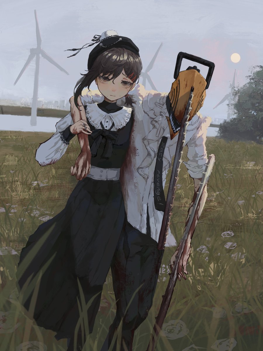 hyavoc's tweet photo. kobeni and denji #chainsawman https://t.co/LyhJHR7XnL