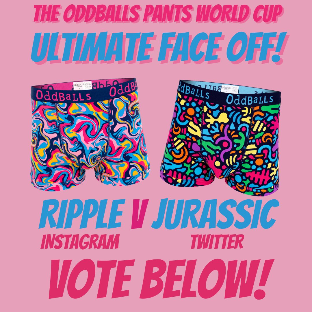 OddBalls on X: 🏆THE ODDBALLS PANTS WORLD CUP🏆 So some of you noticed we  had Two different Pants World Cup winners on Instagram & Twitter 👀 It's  time for the ultimate face-off!