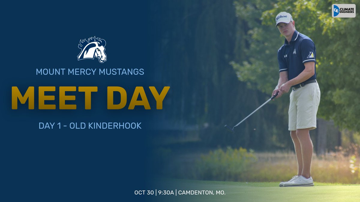 Go_Mustangs's tweet photo. Meet Day | #MMUmgolf ๐๏ธโโ๏ธ
๐: Day 1 - Old Kinderhooks Battle in the Ozarks
โฐ: 9:30 AM
๐: Camdenton, Mo.
๐๏ธ: Old Kinderhook Resort & Golf Course
๐: https://t.co/mRiLg3Ob9G https://t.co/lAYLGLBw3t