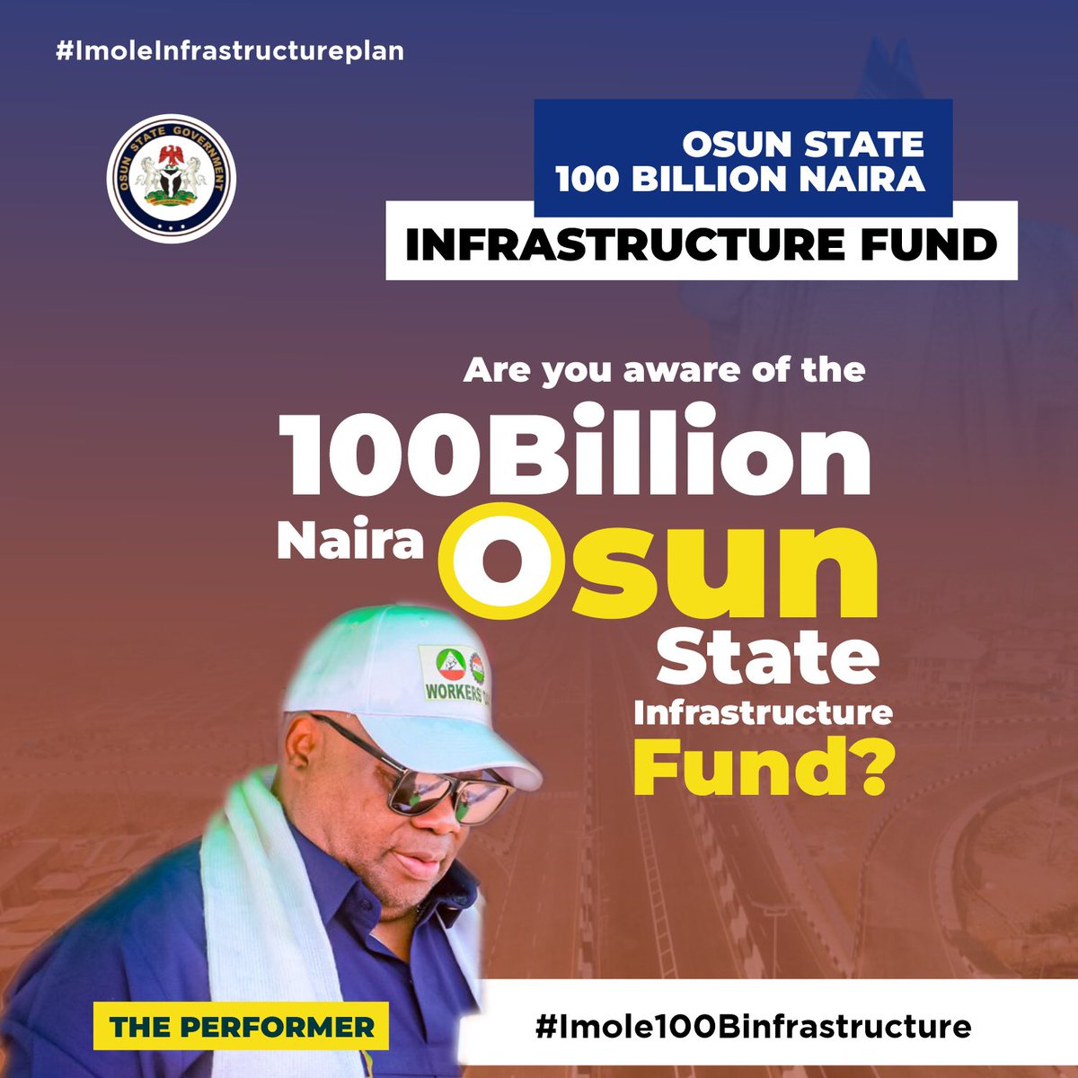CAPT__Vincent's tweet photo. Gov Ademola Adeleke 100B infrastructure fund will prioritize development of sustainable and innovative infrastructure in education; healthcare; agriculture; borehole drilling flyovers and road projects.
#Imole100BInfrastructure
#ImoleInfrastructureplan https://t.co/KBcCDwDoJs