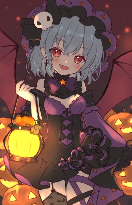 ハロウィンおぜう様 #東方Project #レミリア・スカーレット