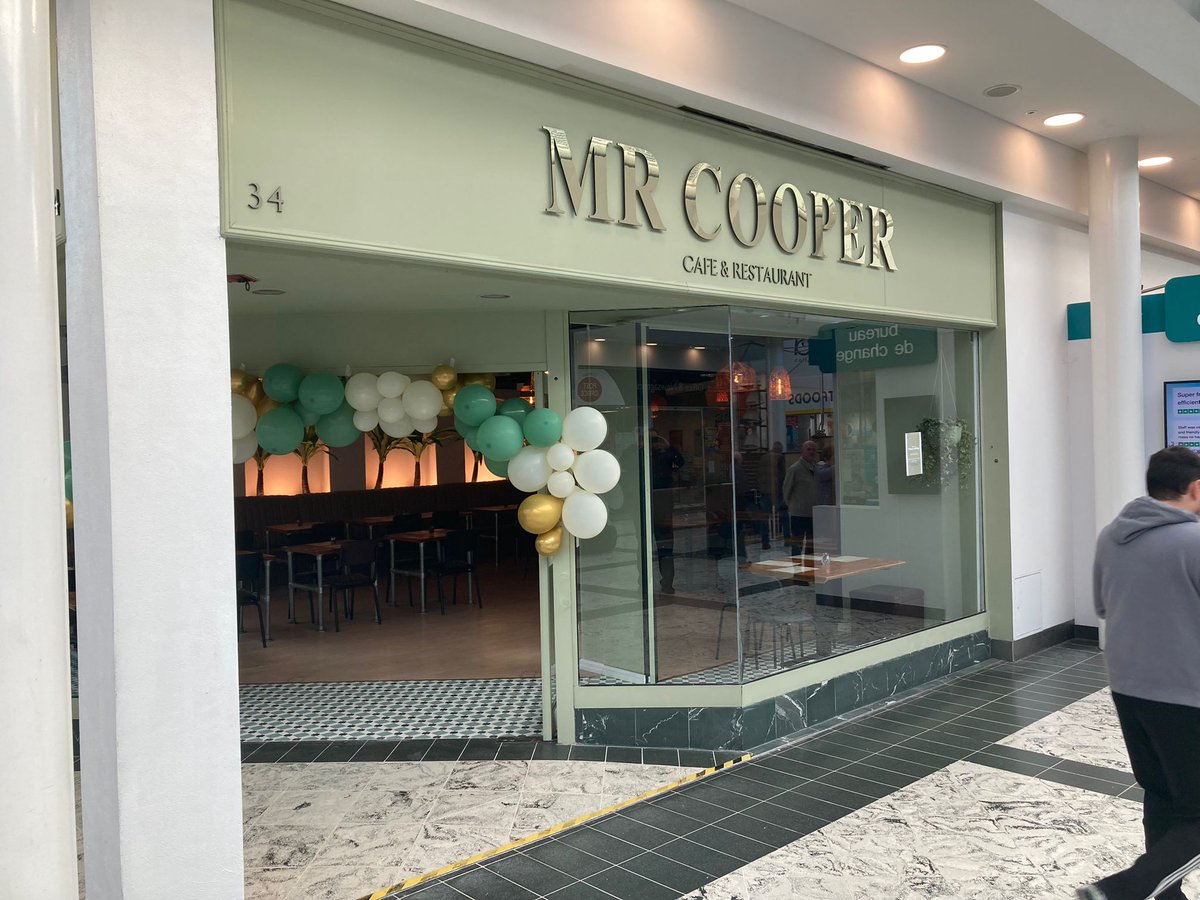 ClydeShopping's tweet photo. Now open @ClydeShopping Mr Cooper Cafe &amp; Restaurant in Sylvania Way. https://t.co/qxK47w1XuN