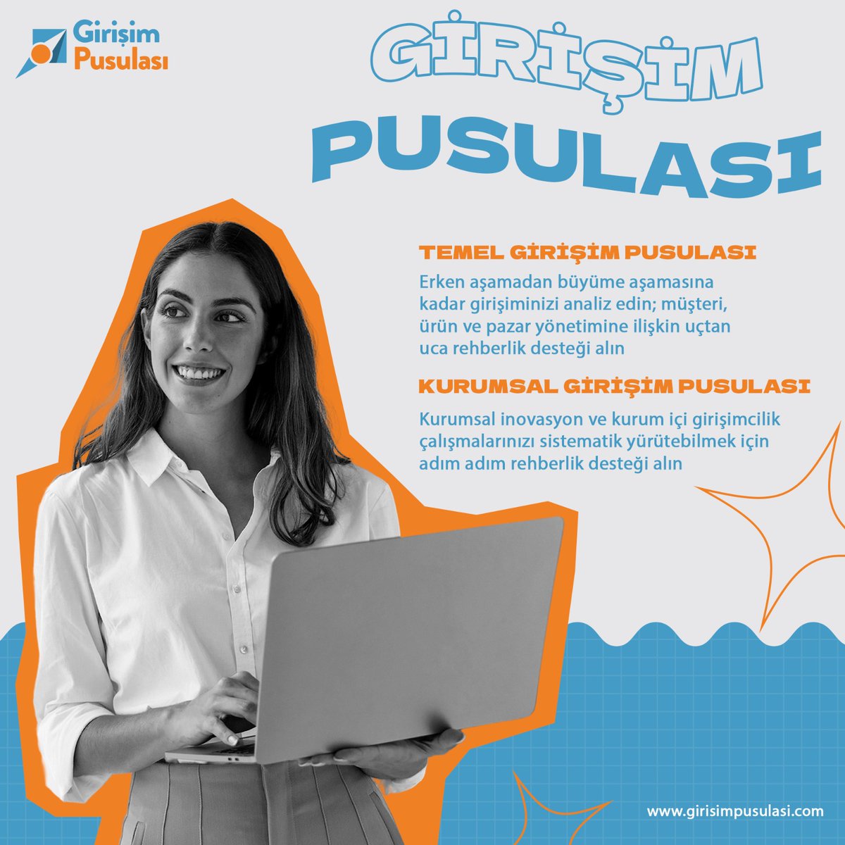 girisimpusula's tweet photo. Girişim Pusulaları ile girişimcilik ve inovasyon çalışmalarınızı uçtan uca destekliyoruz. 
Detaylı bilgi için:  https://t.co/kB6kq4vI2v

#girişimcilik #girişimhızlandırma #inovasyon #kurumiçigirişimcilik #kurumsalinovasyon #dijitalpazarlama #dışticaret #ihracat https://t.co/3C6UX7jFSI