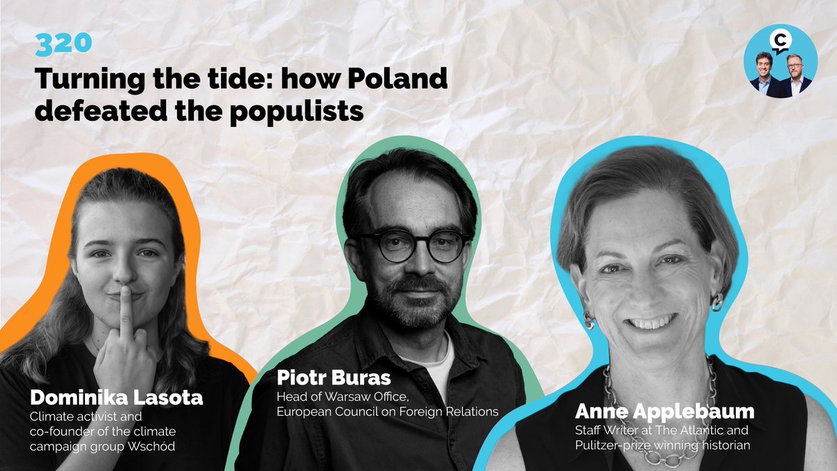 Something momentous just happened in Poland. What do the results of the election mean for the future of democracy in Europe? 🗳️🇵🇱 ✨PLUS✨ an announcement about the future of the pod. 🎧LISTEN NOW! pod.fo/e/1fca90