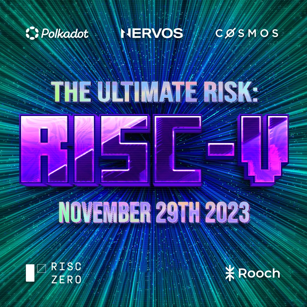 NervosNetwork's tweet photo. RISC-V creates the flexible & efficient foundation necessary for blockchains to realize their full potential!

Join the conversation with #blockchain projects & builders utilizing the RISC-V instruction set: the benefits, the challenges, and the future🚀

👉 https://t.co/i9ixEsE8Ni