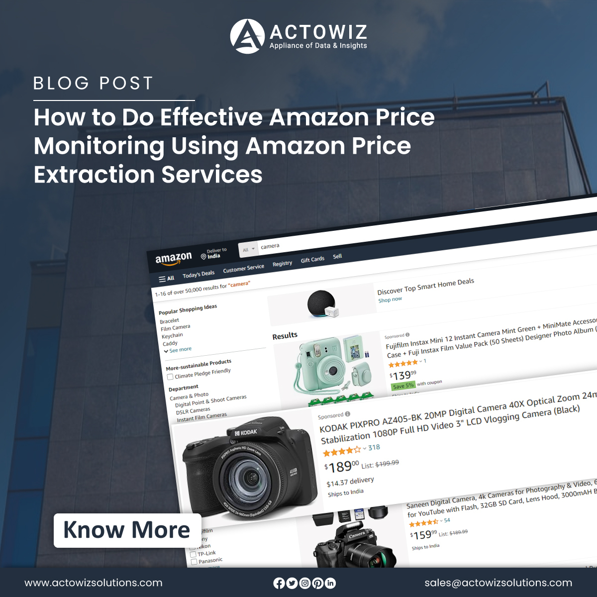 actowizsolution's tweet image. Stay competitive with real-time #Amazonpricemonitoring using our powerful #AmazonPriceExtractionServices. Track prices, optimize your strategies &amp;amp; boost your profits with ease.

medium.com/@actowiz/how-t…

#ScrapeAmazonPriceData #AmazonPriceExtraction #actowizsolutions #usa #uk #uae