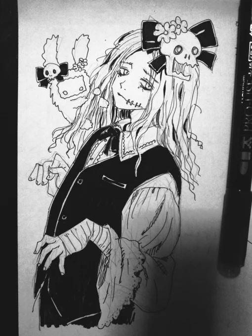 うちのひとたちの中で一番ハロウィンが似合う猛獣使い。
