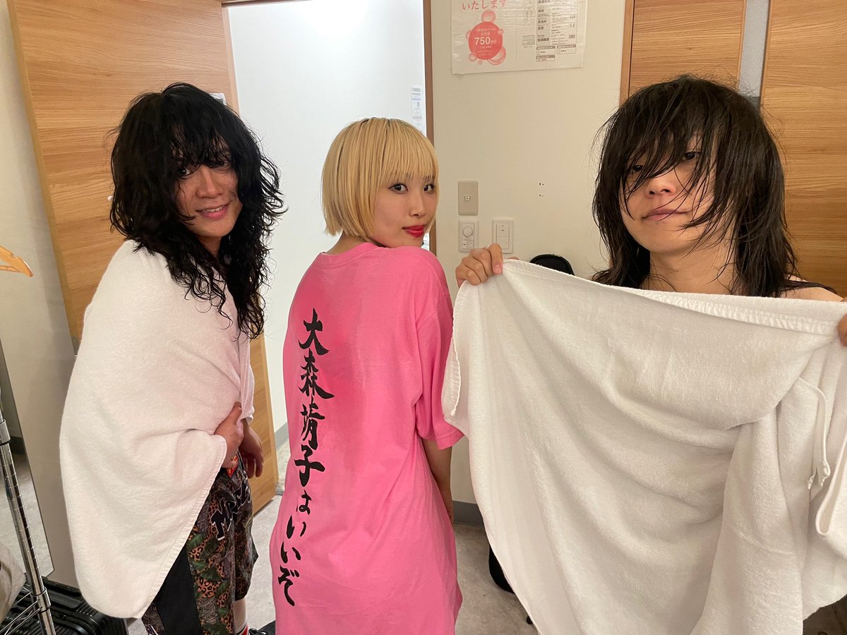 静岡LIVE ROXY！ 大森靖子さんと！ 今日はこのTシャツでライブした