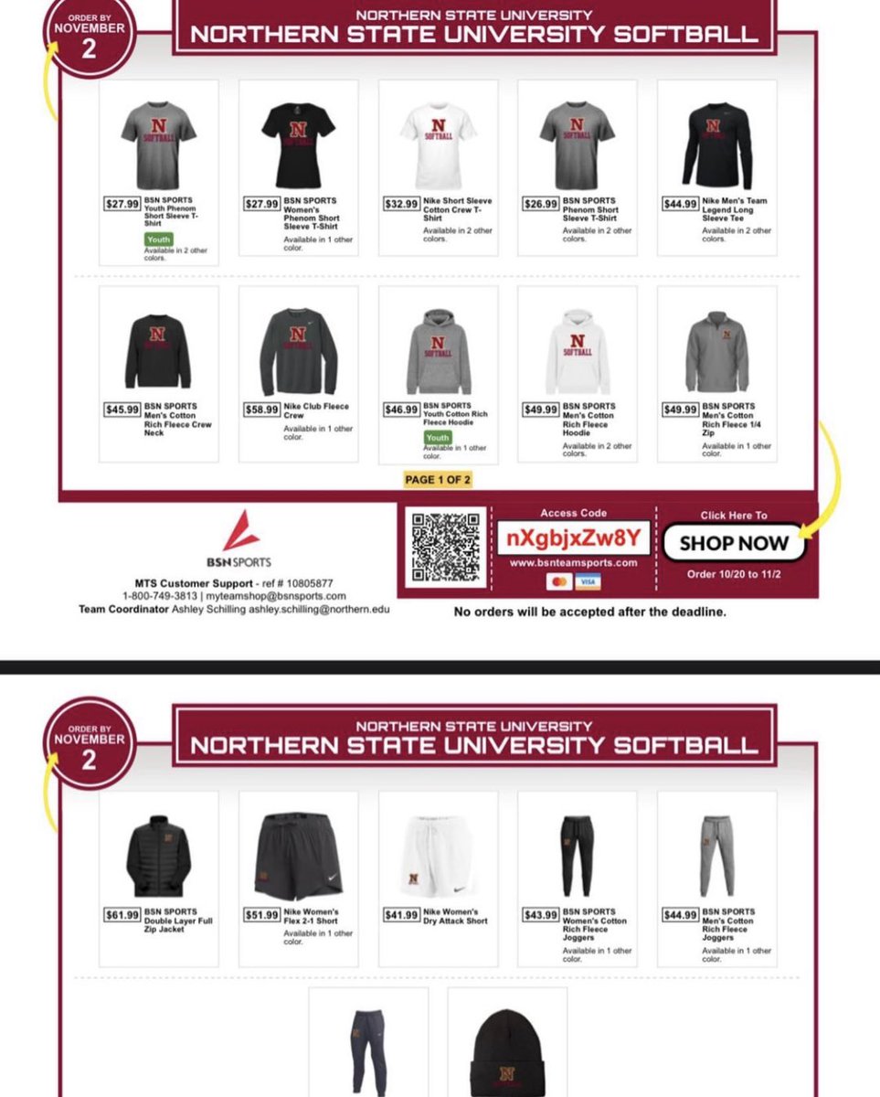 Act fast, the shop will close on Thursday, November 2nd‼️🐺