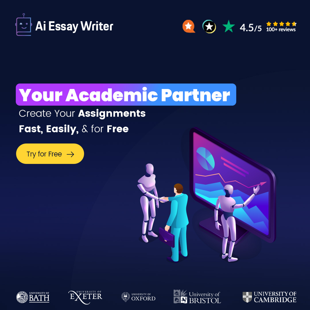 aiessaywriter_'s tweet image. Meet Your Academic Partner! Effortlessly Create Your Assignment, Fast and for Free. 📚✨ 
Try Now for Free.
aiessaywriter.co.uk
#AiEssayWriter #Academicpartner #Assignmentswriting #Aiwriter #AIassignmenthelp #ArtificialIntelligence #EssayAssistant #Innovation #AIPowered