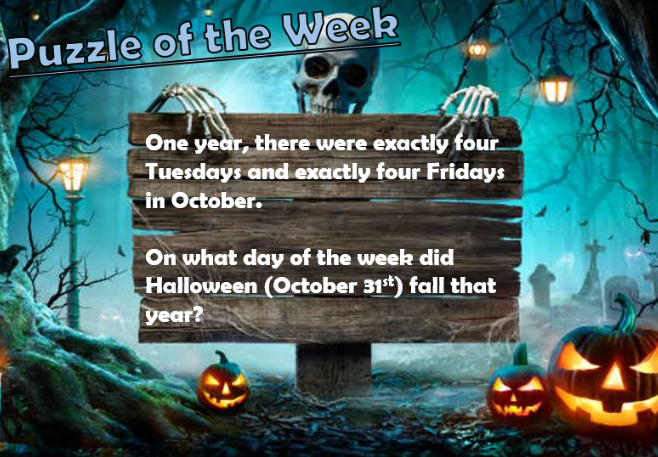 StGeorgesMaths_'s tweet photo. A spooky one for Halloween... https://t.co/vyjpUCQk2I
