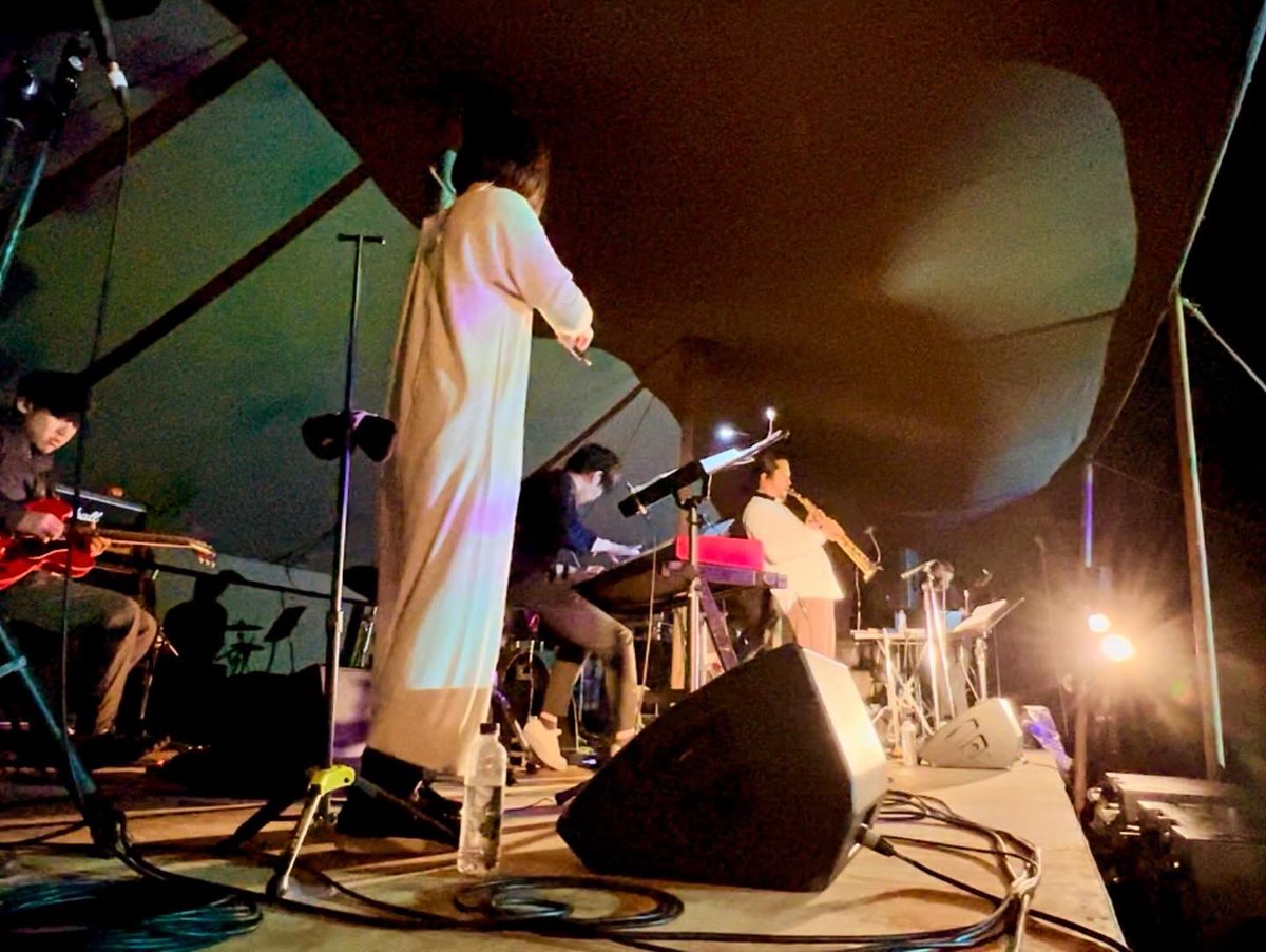 池子の森の音楽祭2023
no.9 orchestra のライブに来てくださりありがとうございました！

夜は冷えた上に雨も降ったりでしたが、盛り上げて貰えて感謝です！

また来年の池子の森の音楽祭で！