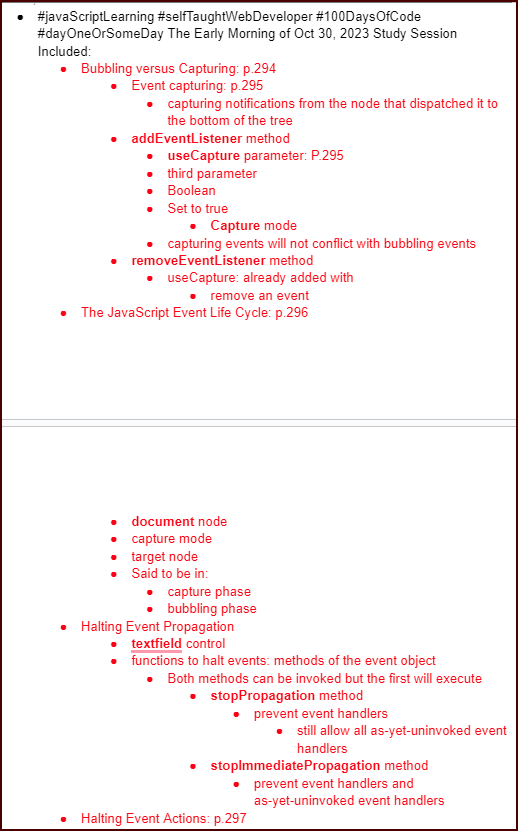 Montes_Codes's tweet photo. #javaScriptLearning #selfTaughtWebDeveloper #100DaysOfCode #dayOneOrSomeDay The Early Morning of Oct 30, 2023 Study Session Included: https://t.co/RMvFrAmJiM