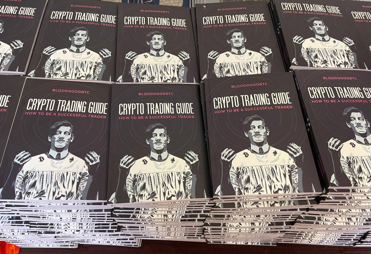 bloodgoodBTC's tweet photo. A batch of my Crypto Trading books were finally printed 💯

We printed 1000 books which will be available on my website.
In following days I'll publish a form to register and add your address for receiving a Free copy of a book.

Ready? https://t.co/DYLkFY8H9I