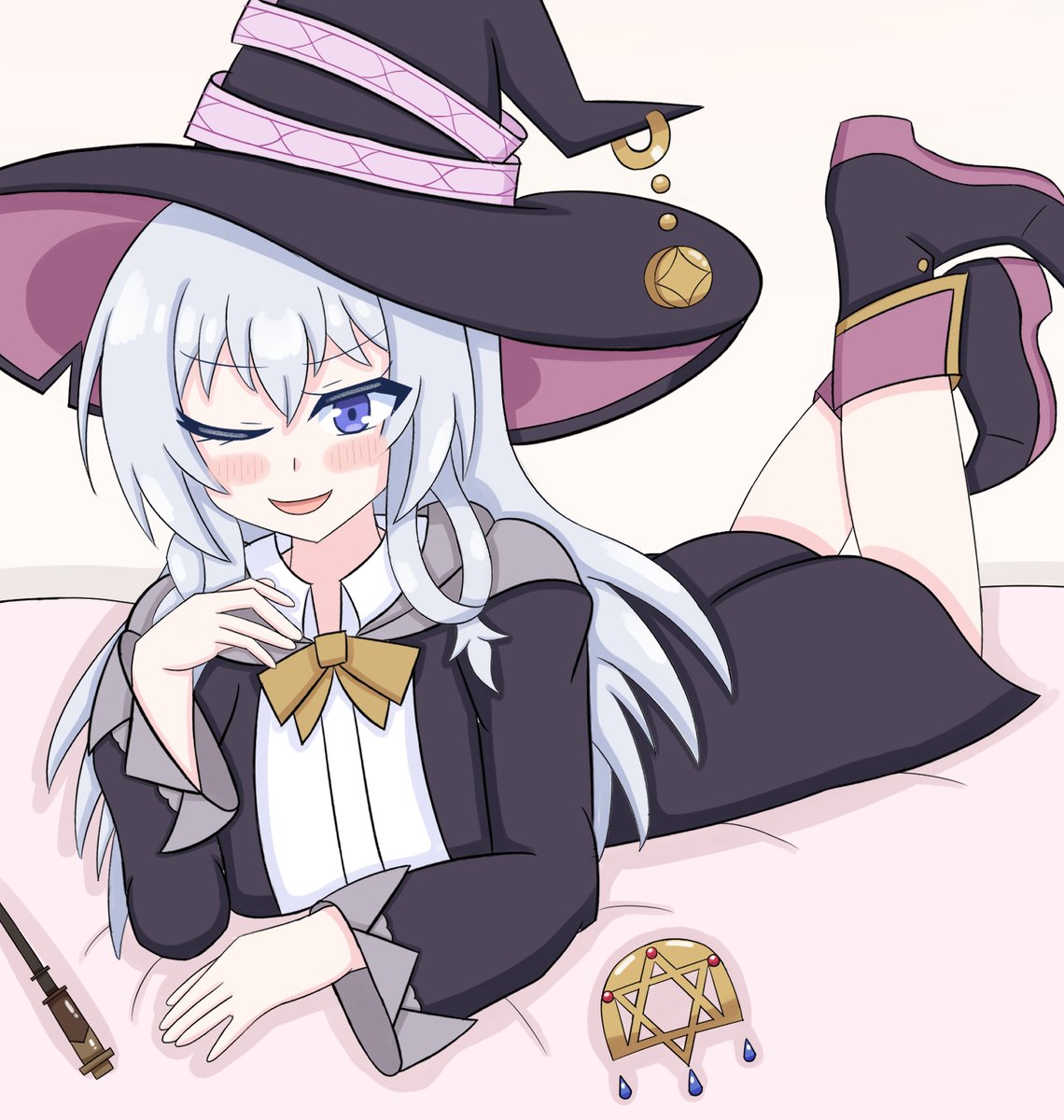 #今月描いた絵を晒そう
今月は健全絵も描いてたわね
というかやっぱ魔女たびぃ…ばっかだ 