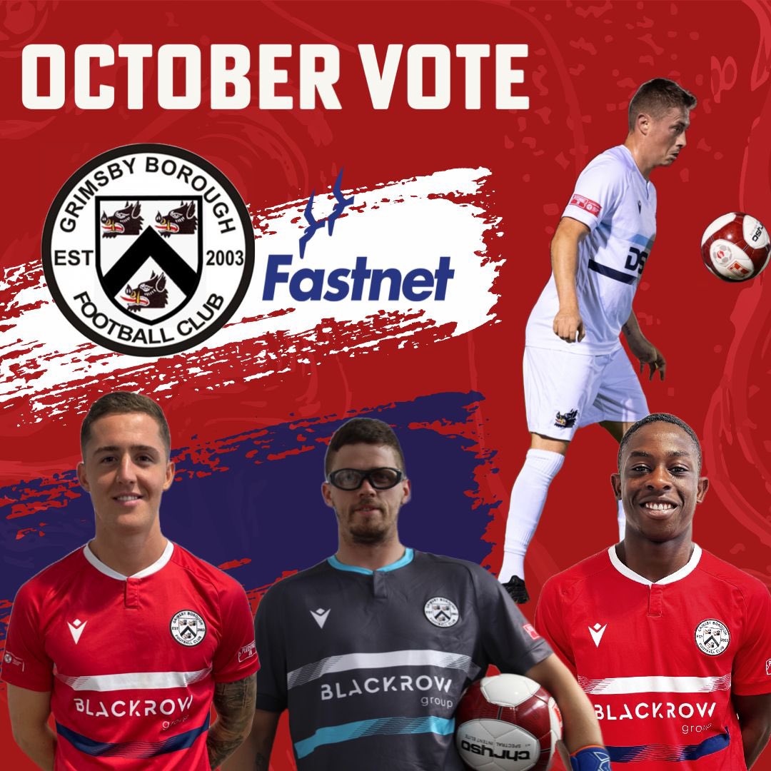 𝗢𝗰𝘁𝗼𝗯𝗲𝗿 𝗣𝗹𝗮𝘆𝗲𝗿 𝗼𝗳 𝘁𝗵𝗲 𝗠𝗼𝗻𝘁𝗵 🍺 

Our <a href="/FastnetFish/">Fastnet Fish Ltd</a> Player of the Month poll is now live!

 Cast your vote below from the following 4️⃣ options 👇 

#OneBoro