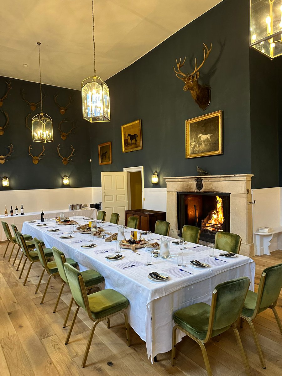 Thank you <a href="/joannasimon/">joanna simon</a> for a wonderful wine tasting event held at Badminton House on Saturday, with delicious food from Truffle and Thyme, serving local produce and a welcome drink from <a href="/WoodchesterVV/">Woodchester Valley</a> with their Reserve Cuvée. For more events sign up here bit.ly/3FE93RG