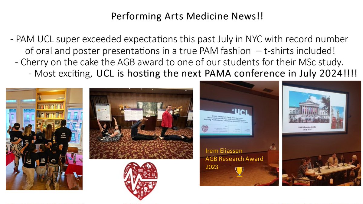 Perf Arts Med UCL (@perfartsmeducl) on Twitter photo 