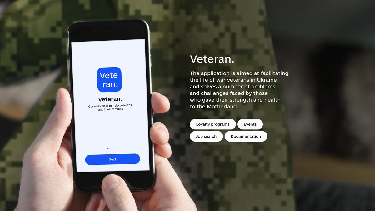 W3Forge's tweet photo. Social security and support for war veterans in Ukraine 🫡🇺🇦

The big goal of this project is to make veteran support an intuitive and user-friendly experience for both the veterans and the volunteers who want to support them. 

Made for close integration with Ukrainian governmental platform Diia, Veteran uses its design code and the e-Ukraine font family. 

The app provides access to a vast line of services, featuring psychological and medical support, job listings and special events, like fitness trainings and finance literacy lectures for war veterans. 

To make the app more accessible for veterans, many of whom, unfortunately, can have physical limitations, we implemented several solutions like increased text size and voice dialing. 

Through these stages we have helped to create an accessible app that would help veterans feel supported, secured and respected. 

Follow us for more showcases and if you need a carefully crafted app for achieving your unique set of goals, contact us at info@w3-forge.com

And if this project brings you inspiration, you can see the full case description in our Behance: https://t.co/adrmzbErZ9

W3F out 📡