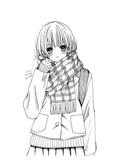 今日はペン画のみ✒️
すっかり寒くなってきましたね🍁 