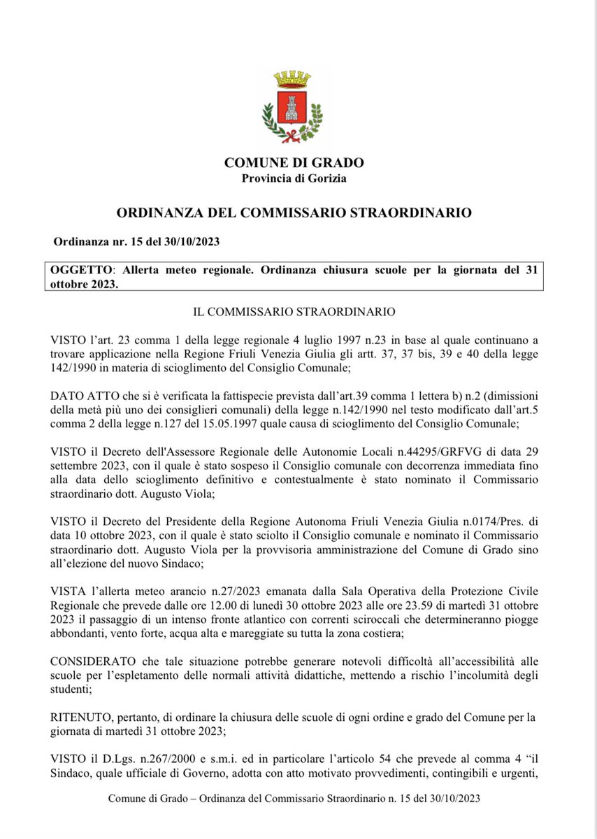 Comune di Grado tweet media