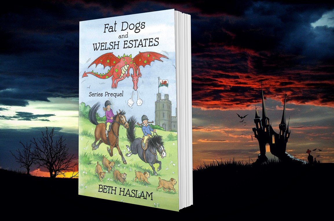 Myths of dragons and mystical beings abound in North Wales. Did they exist? Of course! Join me as I grow up with a band of unruly animals. Life in a haunted castle could be creepy. Veeery creepy. 👻🏴󠁧󠁢󠁷󠁬󠁳󠁿🐾 #Halloween2023 #readingforpleasure #WALES #booktwt bit.ly/Fat-Dogs-Prequ…