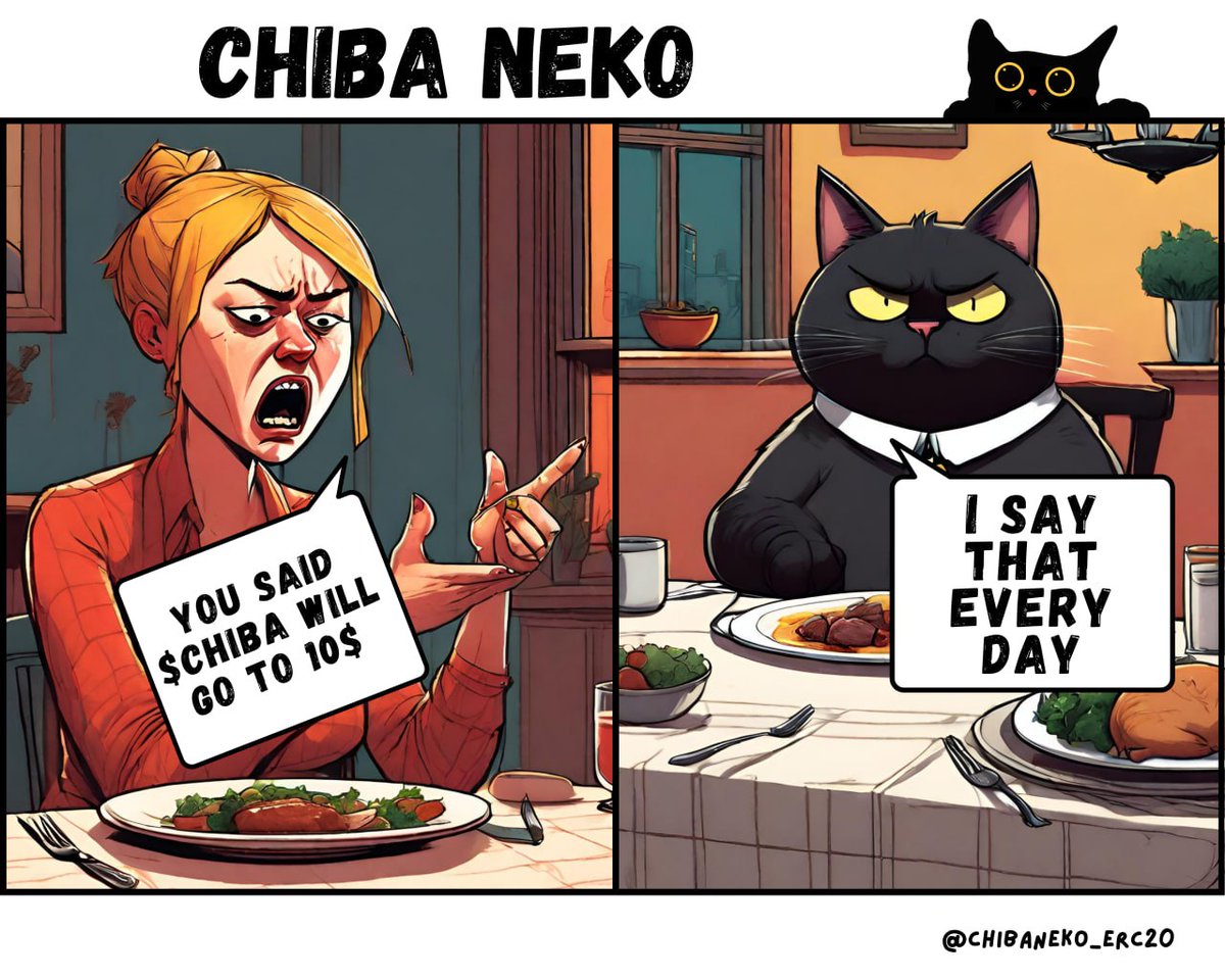 RepnCrypto's tweet image. @ChibaNeko_erc20  will rise to unbelievable levels. Solid team and community #$CHIBA takeover #NEKO meta. 
Watch. 
This.
Space.
dextools.io/app/en/ether/p…