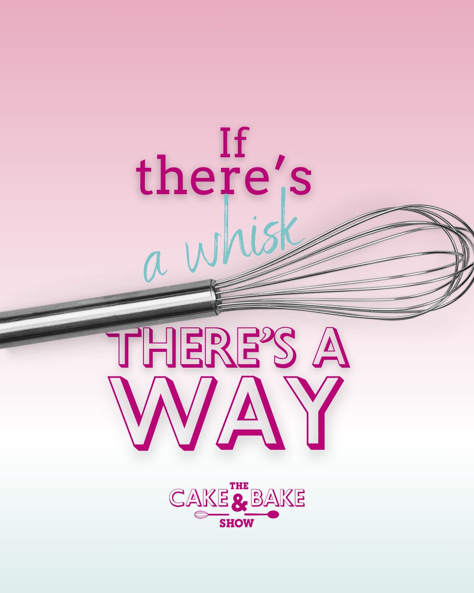 💪YES THERE IS!💪Pro or hobby baker, we can all agree that baking can be hard! Whatever you're making this week, save this post for when you need some extra motivation! 🍰🔥 🎂The Cake & Bake Show 2023 📍Olympia, London 📆 22nd-26th November 2023 📷 #CakeandBake