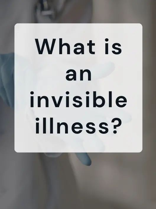 What is an invisible illness? Navigating conditions that can’t be seen - via <a href="/aubreyjohnston9/">aubrey grace 💌</a> 

buff.ly/46HLXp7 
ID: What is an invisible illness?