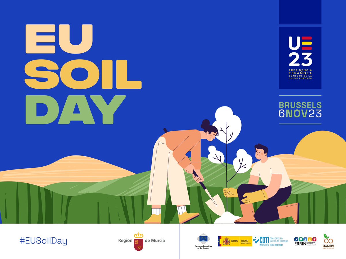 Calling all #Soil enthusiasts!

Join the #LIFEProgramme at #EUSoilDay on 6 November to get inspired by #LIFEProjects pursuing healthy #EUSoil🌱

And hear about various funding opportunities!

👉 europa.eu/!vHWRkf