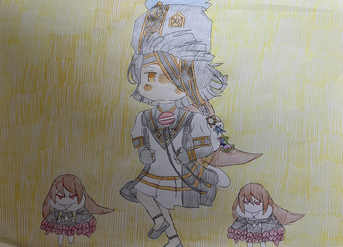 #自分の好きなキャラ一人の画像を四枚貼る  徐福ちゃん!!!!!!!!!!!!!!!!!!!!