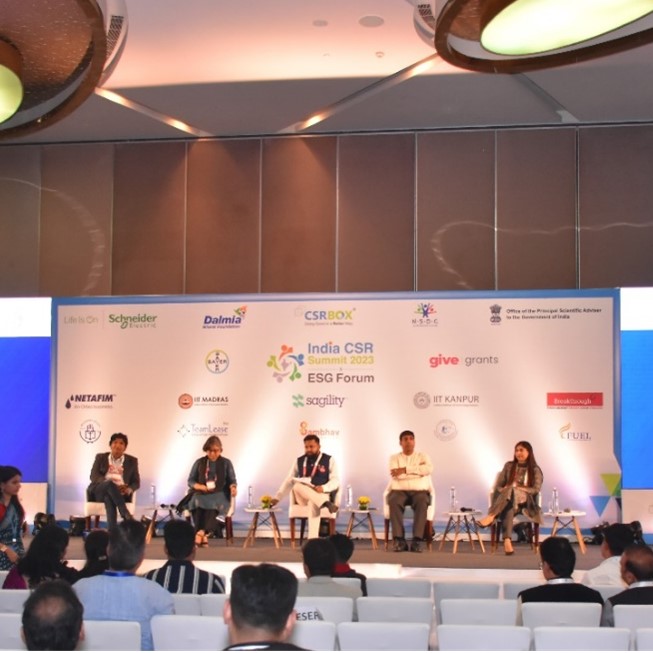 firstsource's tweet image. Sankara Mahalingam, Firstsource's global CSR lead, shared his thoughts on 'From Classroom to Career: Better Education and Skilling for a Better Bharat' at the India CSR Summit, organized by @csrboxorg
#ESGatFirstsource #CommunityOutreach #CSR #IndiaCSRSummit #SourceofGood