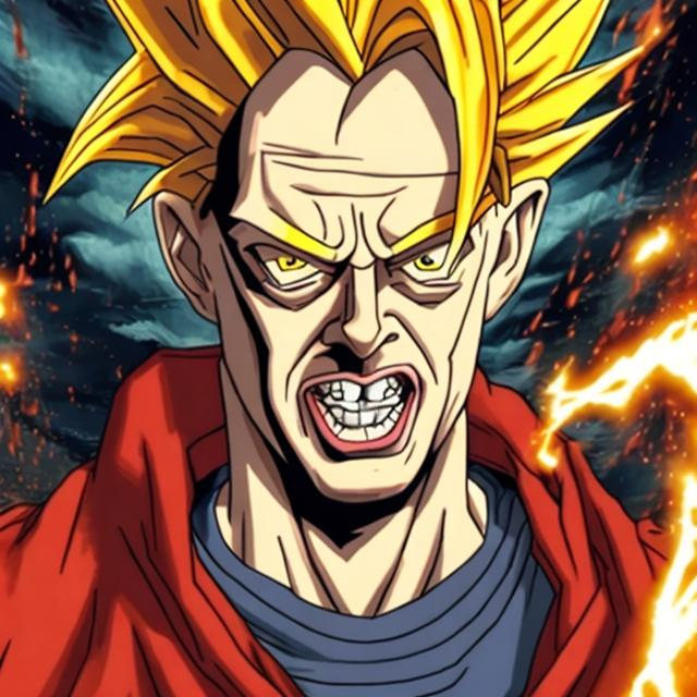 _Appalachian_92's tweet photo. @Boogie2988 Steve Buscemi as a Super Sayain, Compliments of AI. 

#AI  #AIart  #SteveBuscemi https://t.co/6wIsqj0Y45