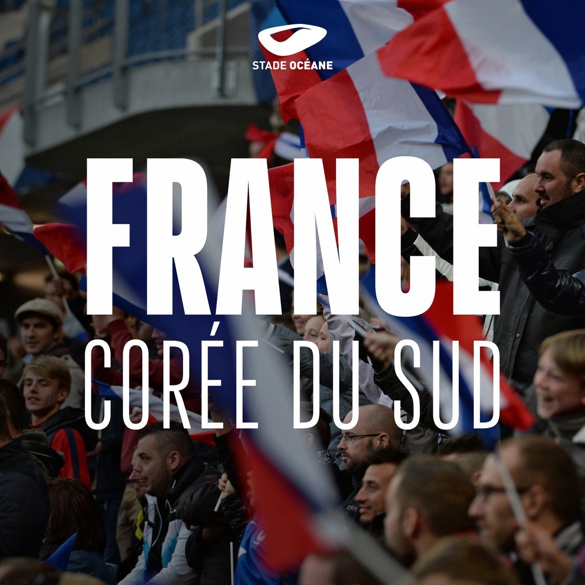 🔜 𝙁𝙍𝘼𝙉𝘾𝙀 - 𝘾𝙊𝙍𝙀́𝙀 𝘿𝙐 𝙎𝙐𝘿 𝘼𝙐 𝙃𝘼𝙑𝙍𝙀 !

L’<a href="/equipedefrance/">Equipe de France ⭐⭐</a> Espoirs affrontera la Corée du Sud, en amical, le lundi 20 novembre prochain (18h30) au Stade Océane !