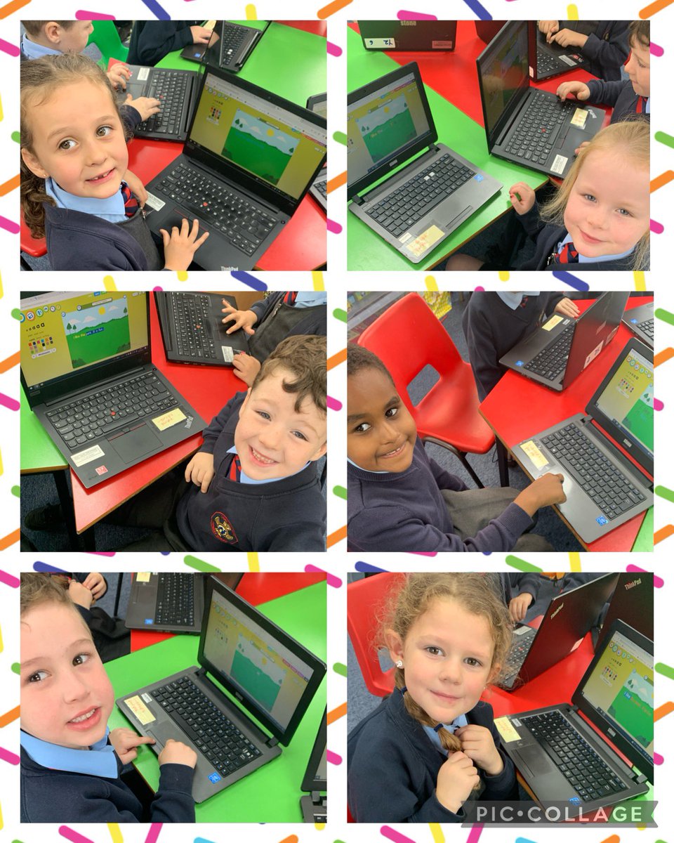 StilltydsrcSA1's tweet photo. Y1 have been learning lots of new ICT skills this half term. We have been using #J2e to practise changing the font, size and colour of our text by highlighting individual words. Tricky, but fun too 💻 #thedigitallearningden https://t.co/Ntrk7JD7w8