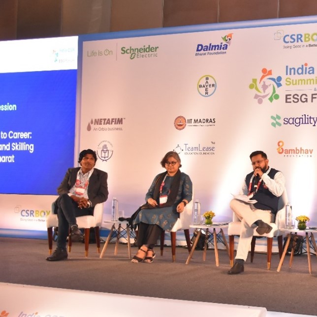 sourcepoint_'s tweet image. Sankara Mahalingam, Firstsource's global CSR lead, shared his thoughts on 'From Classroom to Career: Better Education and Skilling for a Better Bharat' at the India CSR Summit, organized by @csrboxorg
#ESGatFirstsource #CommunityOutreach #CSR #IndiaCSRSummit #SourceofGood