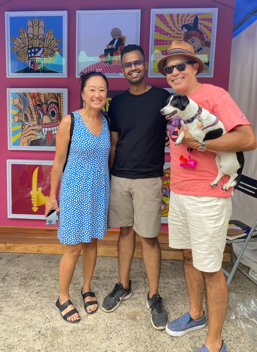charith_wije's tweet photo. Sharing some snapshots from my experience at the 'Kala Pola' art fair, which took place earlier this year and was organized by the George Keyt Foundation and John Keells Group. https://t.co/4qJDvQzjb8