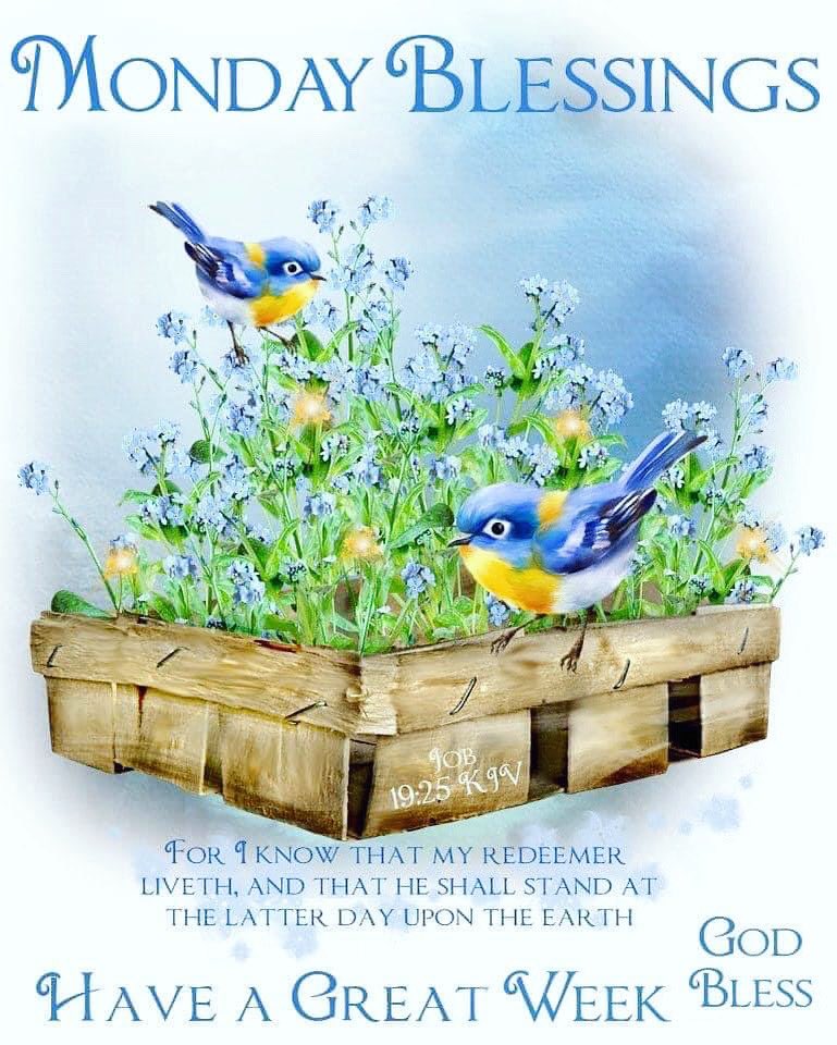 Monday Blessings With Bible Verse